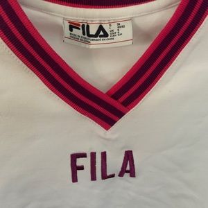 FILA Women’s V Neck short sleeve Shirt